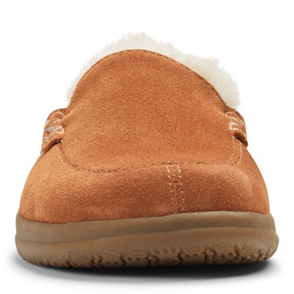 Vionic Slippers Ireland - Lynez Slipper Brown - Womens Shoes Sale | OUNYC-3286